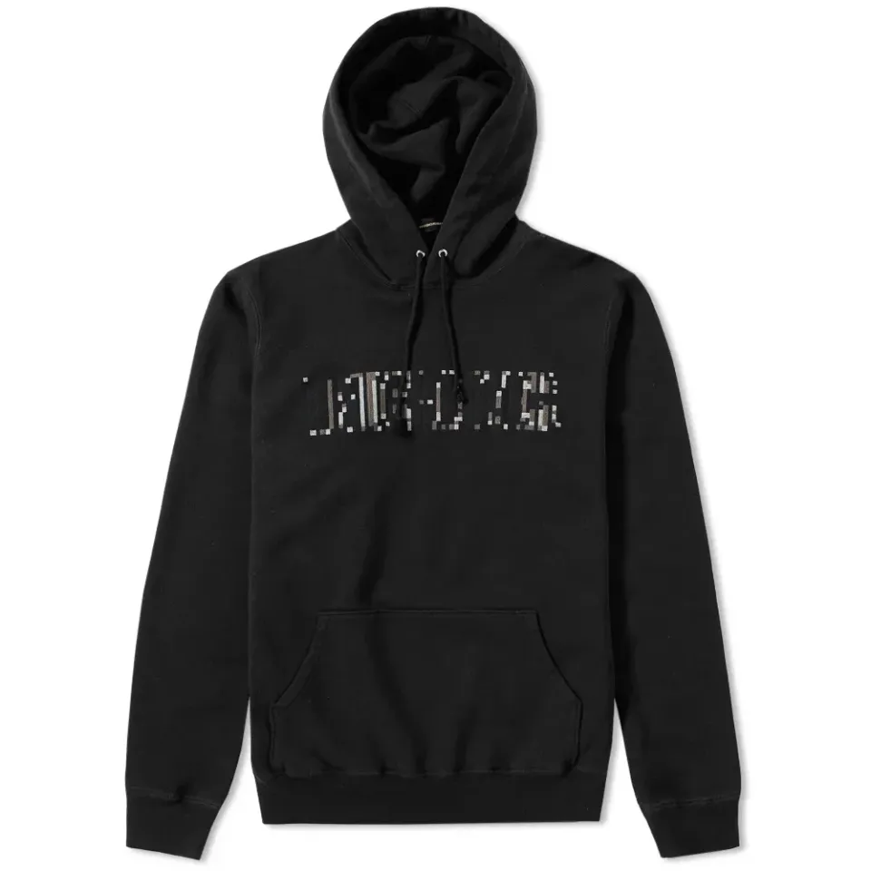 Jacquard Logo Hoody
