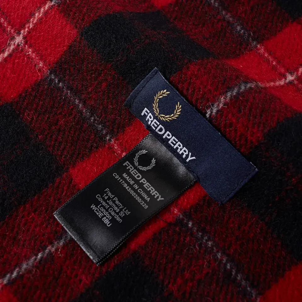 Fred Perry Cunningham Tartan Scarf