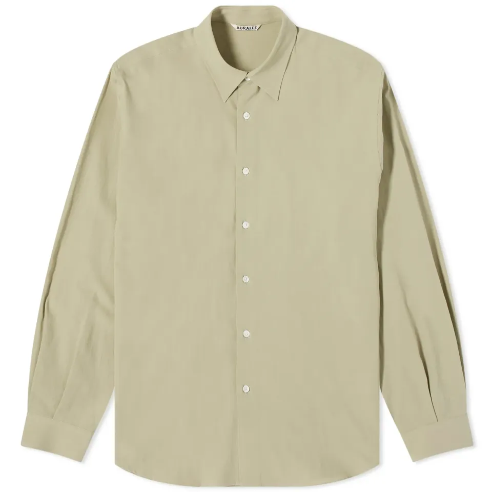 Hard Twist Cotton Silk Shirt