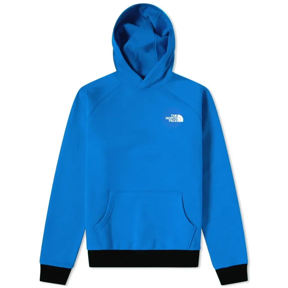 Raglan Red Box Hoody