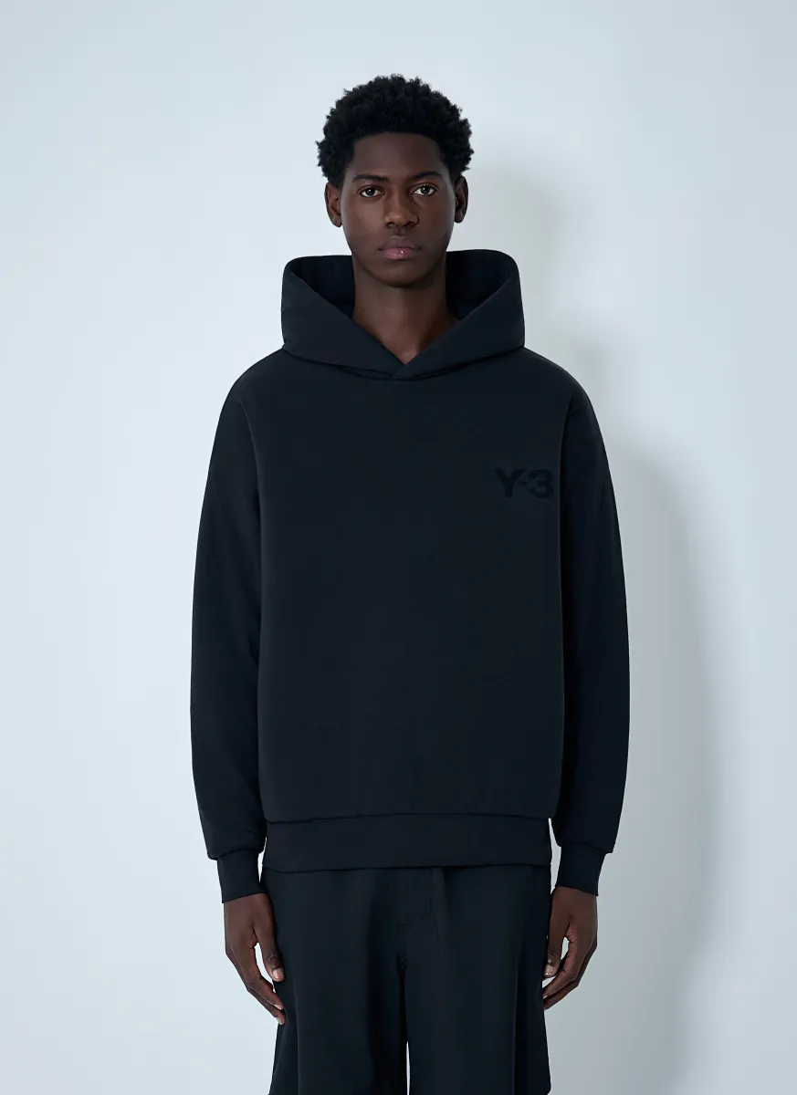 Logo Motif Hooded Sweatshirt