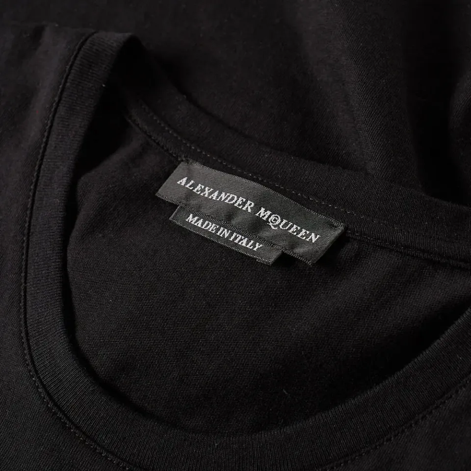 Embroidered Skull Tee