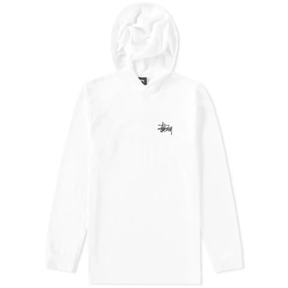 Basic Long Sleeve Hooded Tee