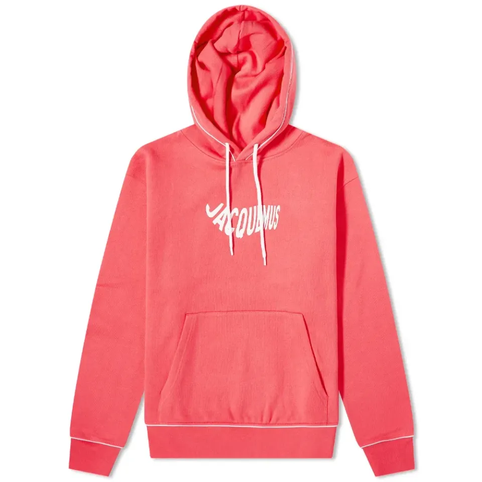 Contrast Stitch Popover Hoodie