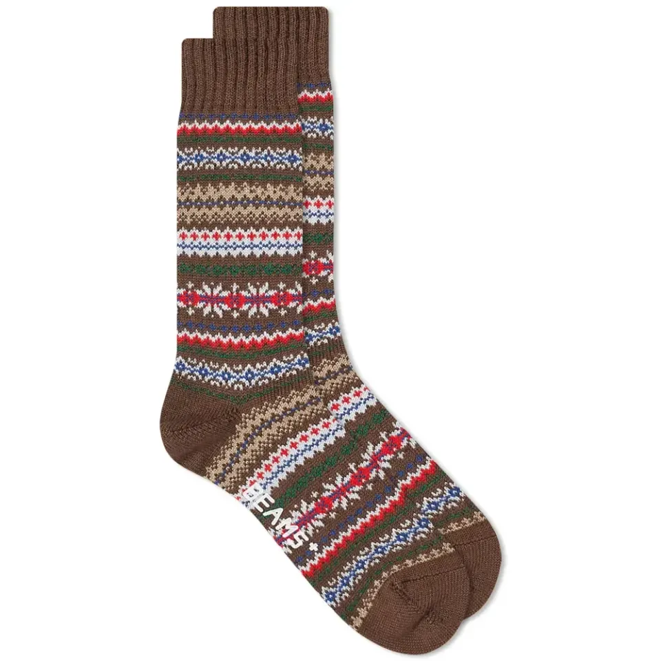 Fair Isle Sock