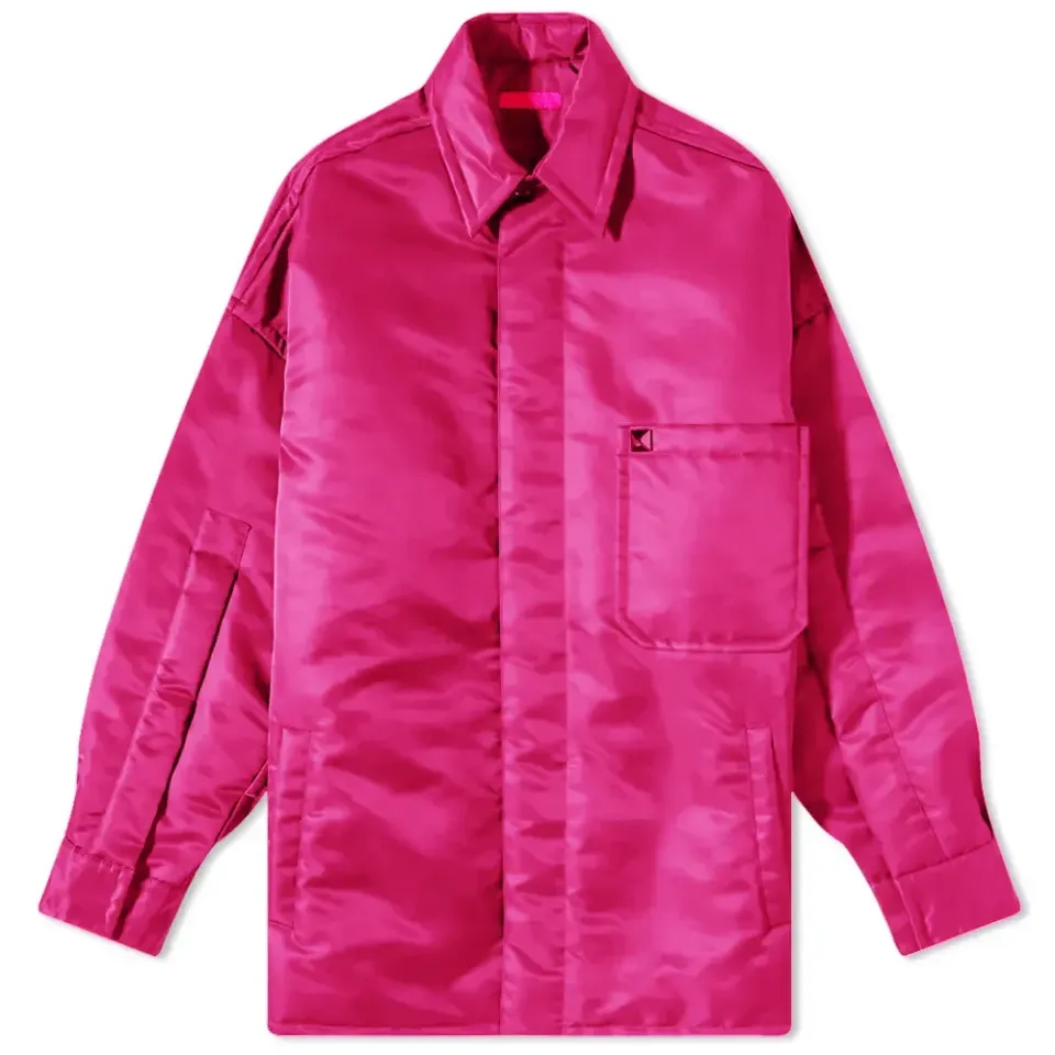 Padded Nylon Overshirt