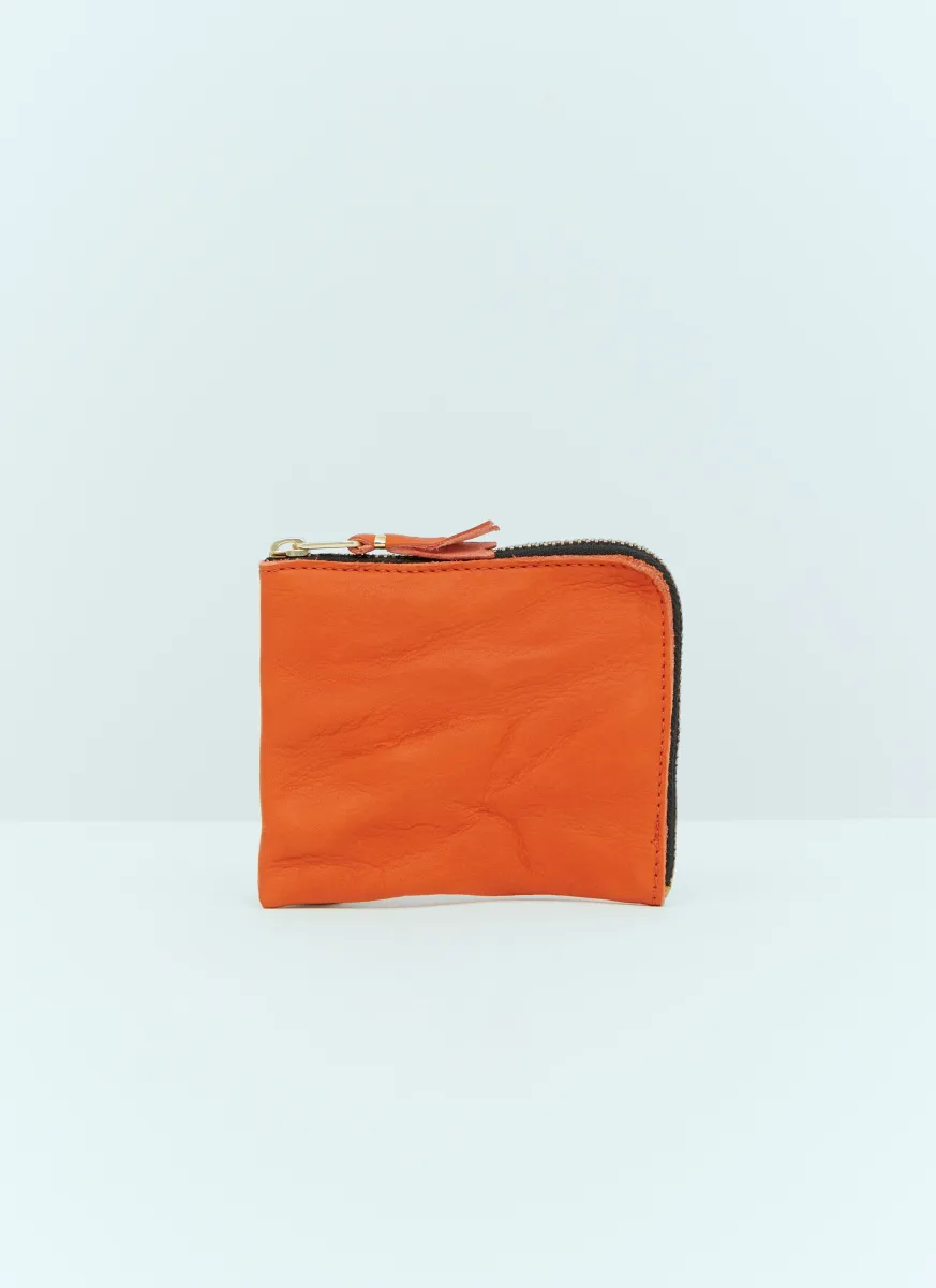Washed Leather Wallet