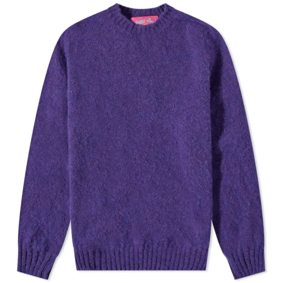 Howlin' Shaggy Bear Crew Knit