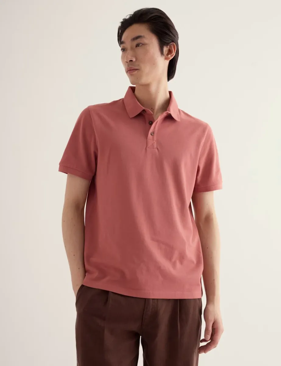 Pure Cotton Polo Shirt