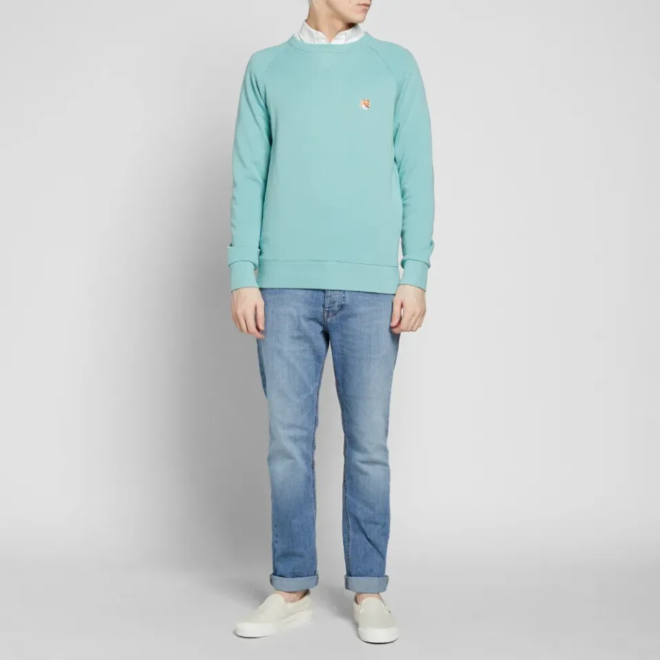 Maison Kitsuné Fox Head Crew Sweat