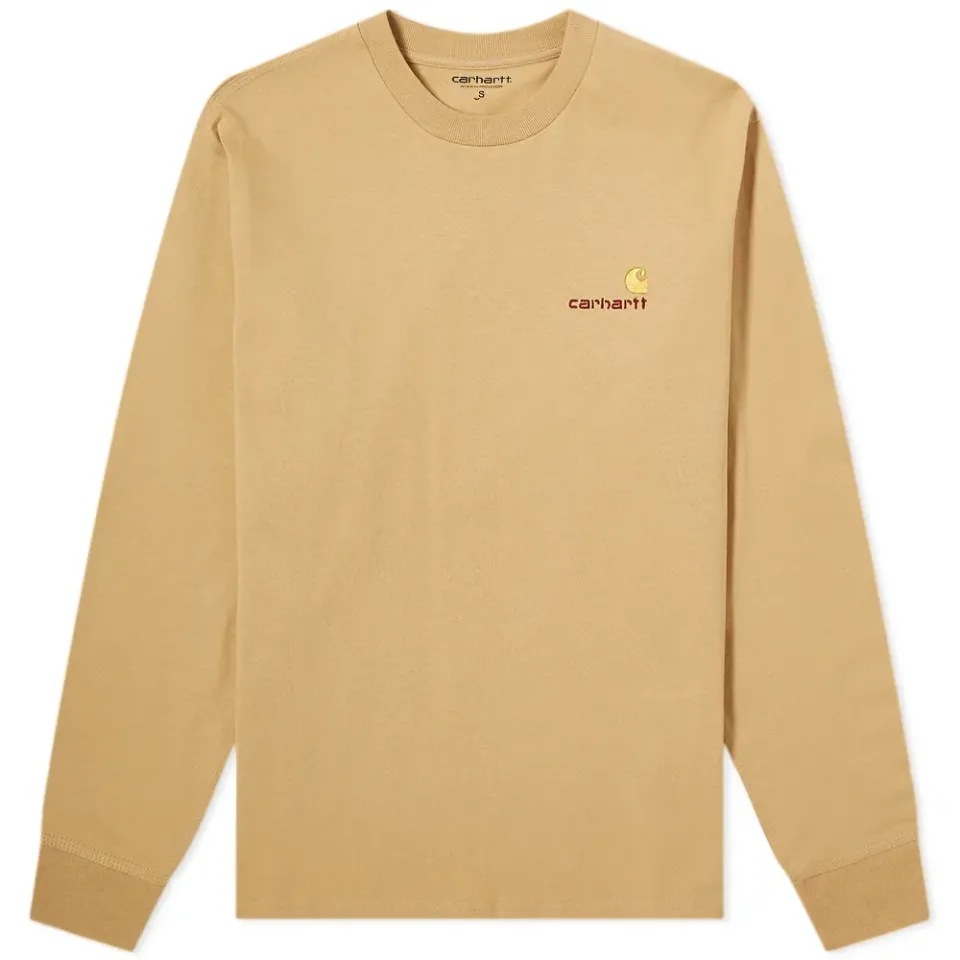 Long Sleeve American Script T-Shirt