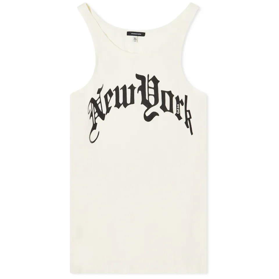 New York Relaxed Tank Vest