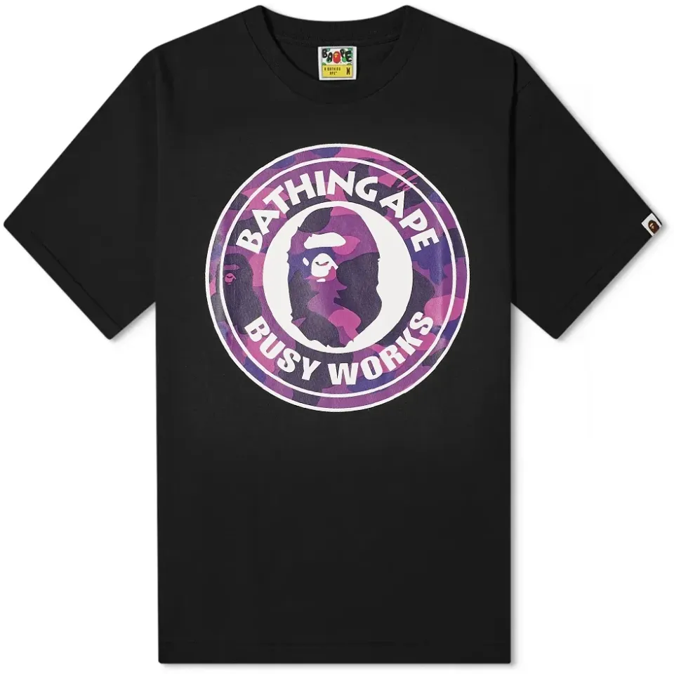 Color Camo A Busy Works T-Shirt