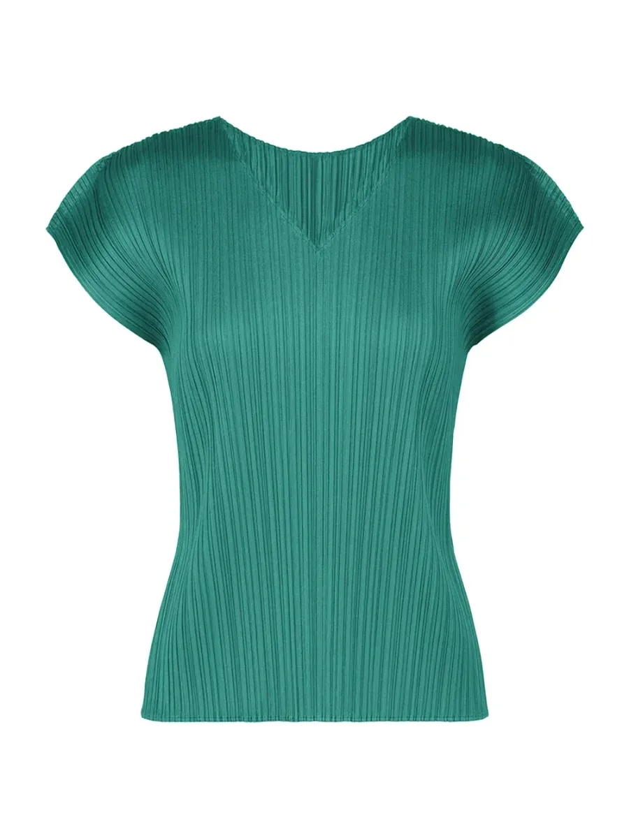 Pleats Please Monthly Colors June Top Blue Green