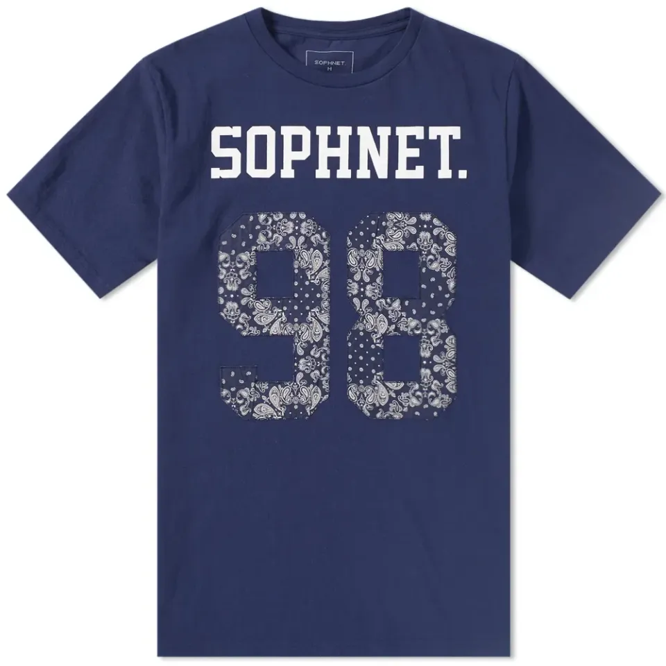 SOPHNET. Bandana Numbering Tee