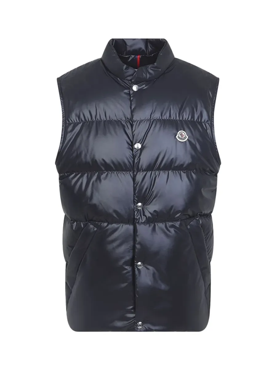 Men Restigo Down Vest Navy