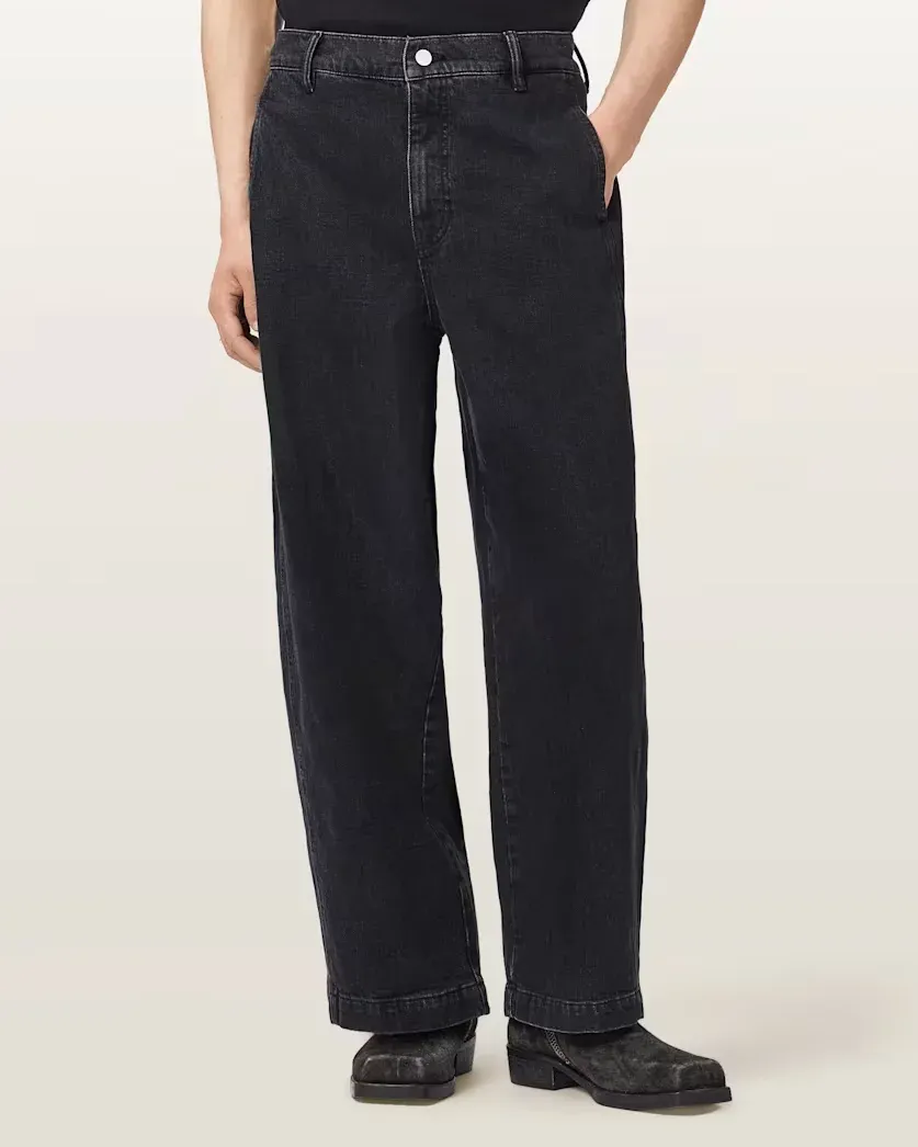 Raafi Barrel Leg Denim Jeans
