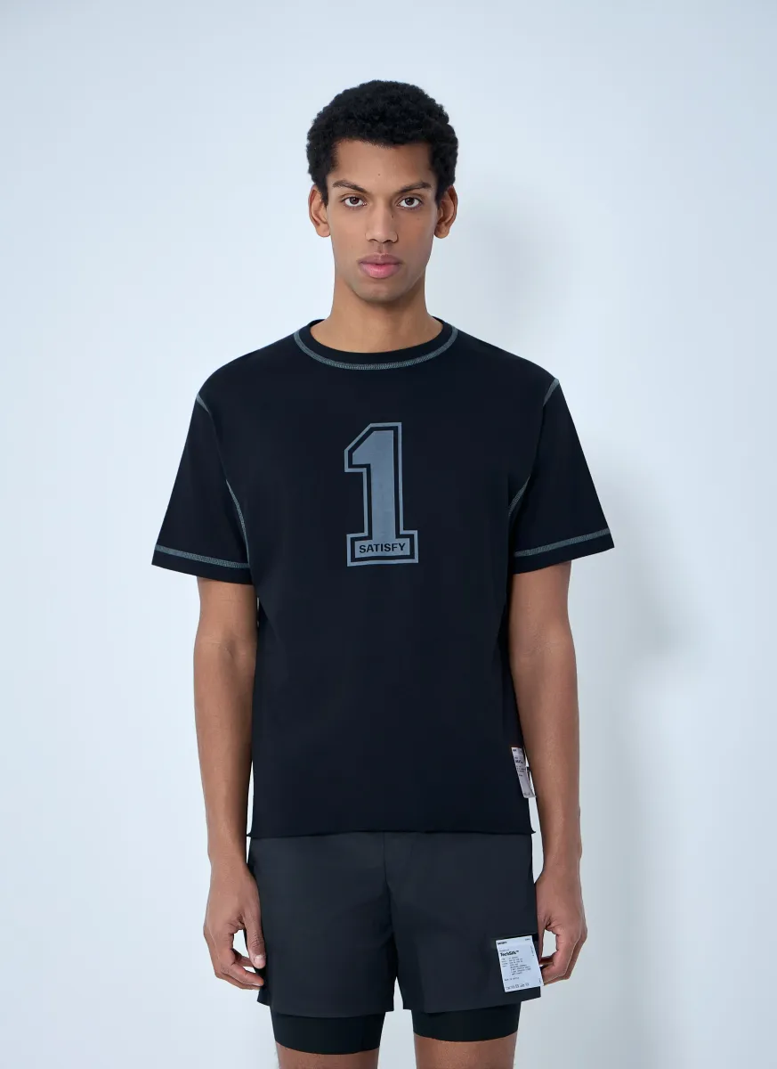 Logo Motif Cotton Jersey T-Shirt