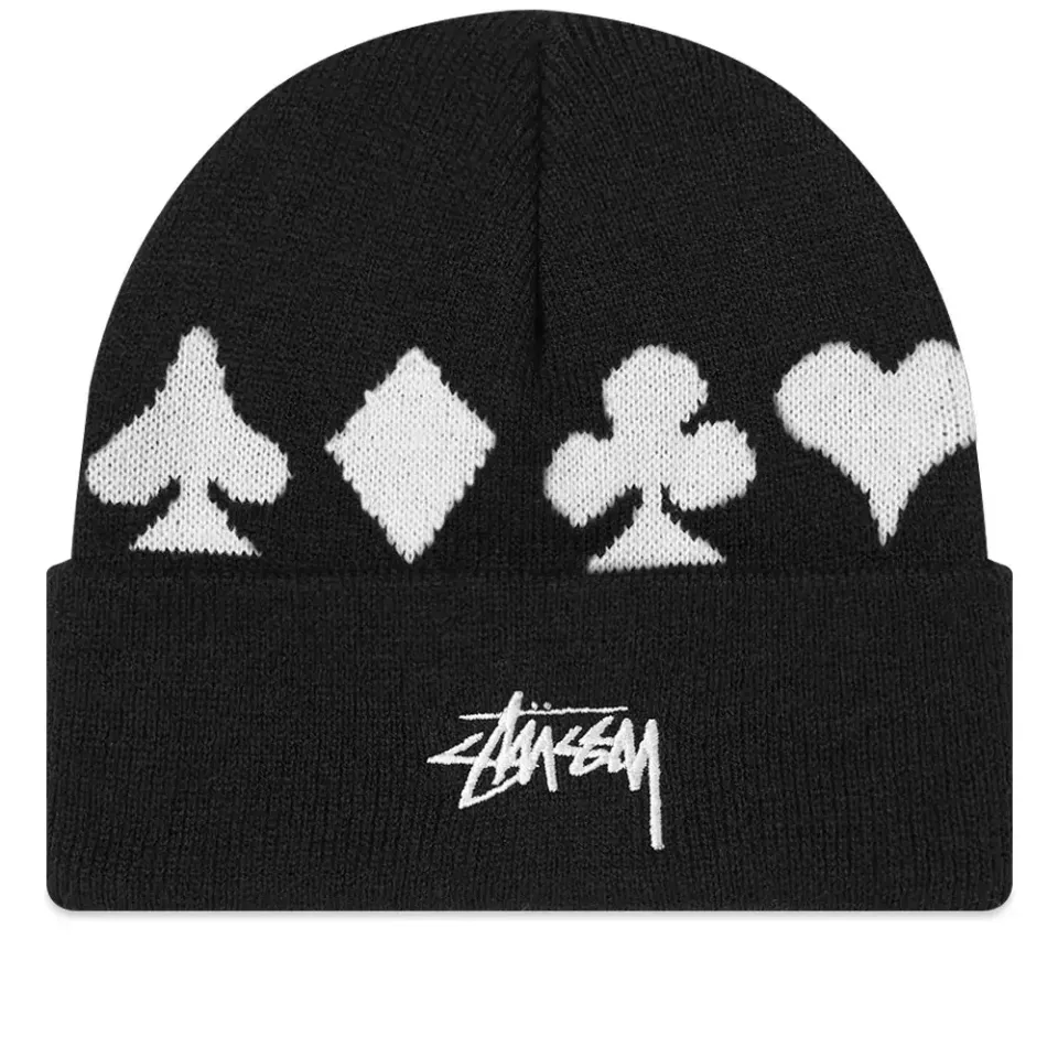 Full Suit Jacquard Cuff Beanie