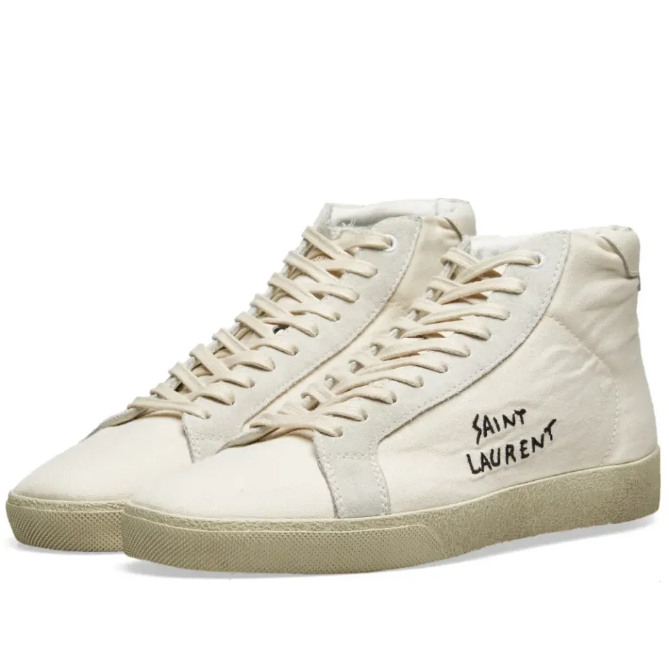 SL-06 Mid Signature Canvas Sneaker