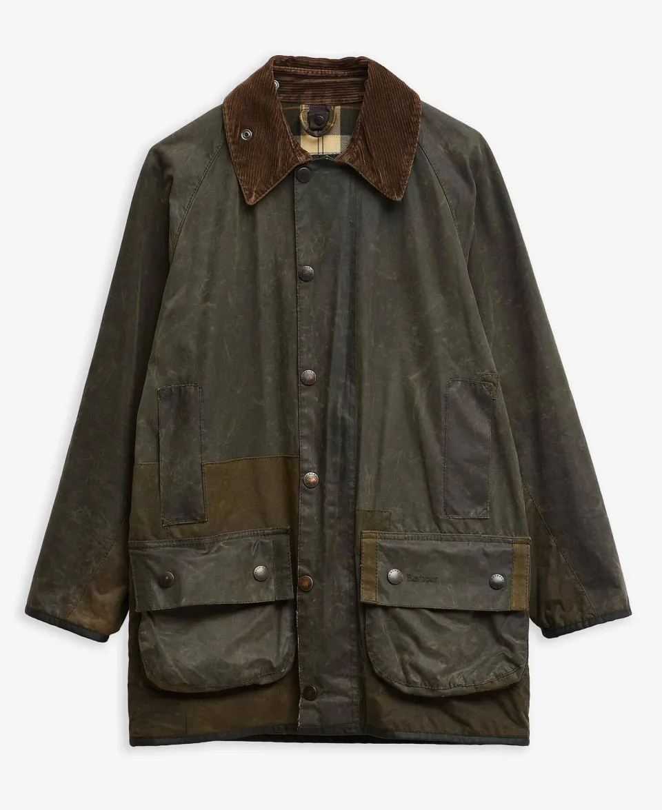 Re-Loved Beaufort Waxed Jacket - Size 36