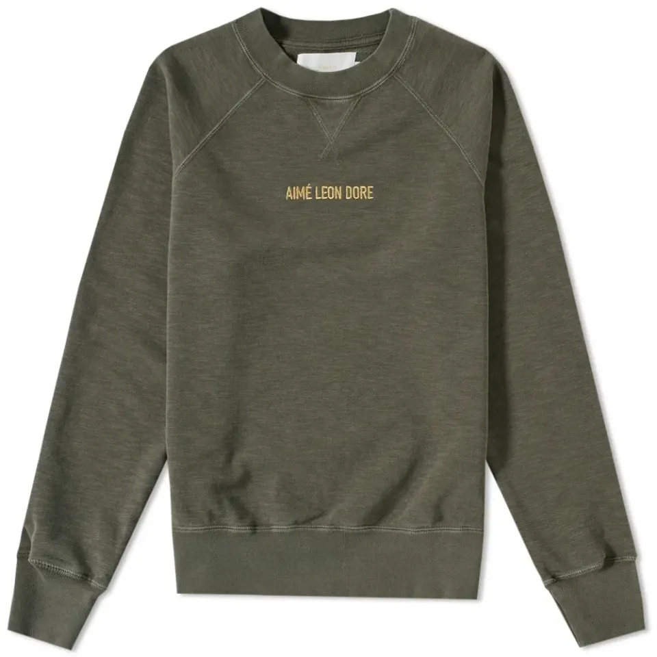 Embroidered Logo Crew Sweat