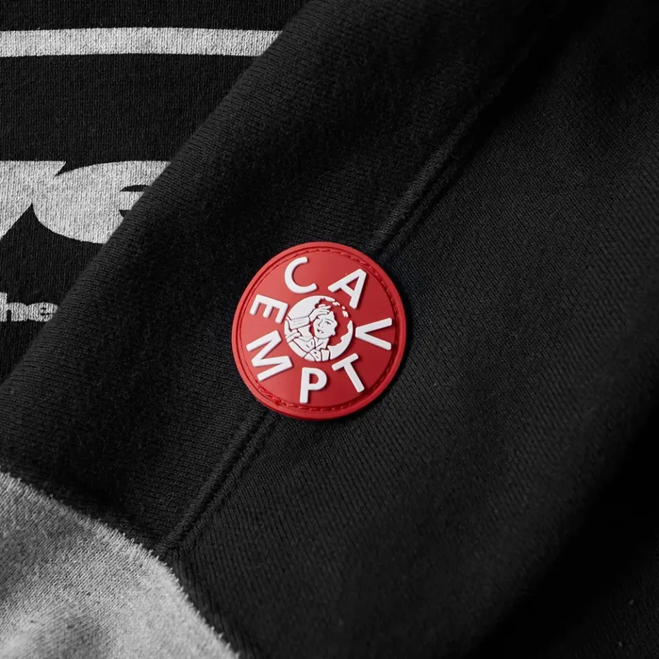 Heavyweight Contrast Sleeve Hoody