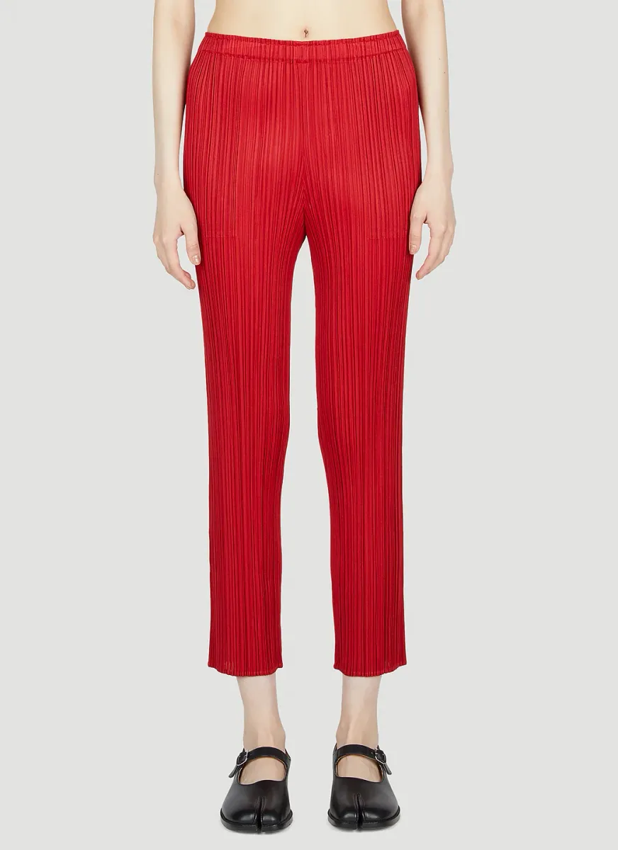 Pleated Pants
