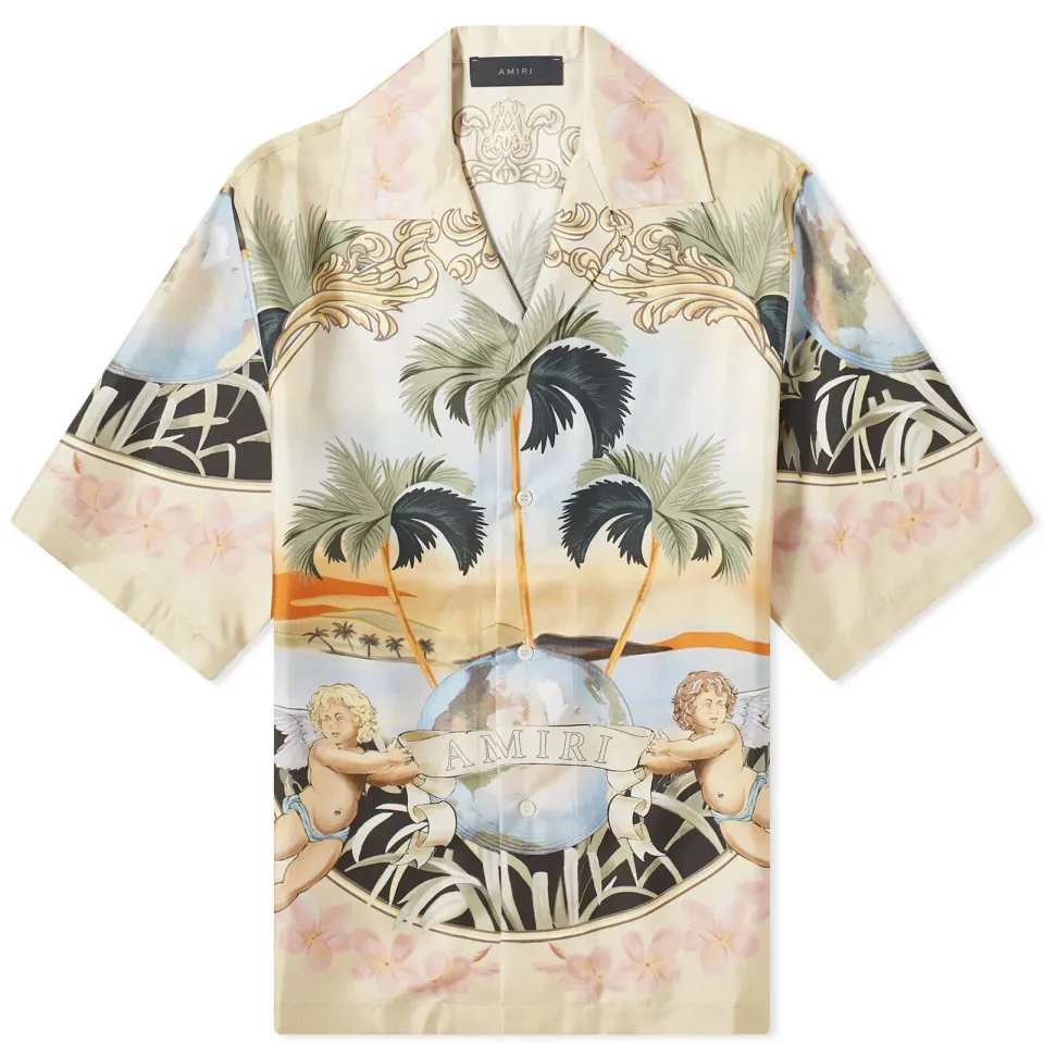 Silk Cherub Vacation Shirt