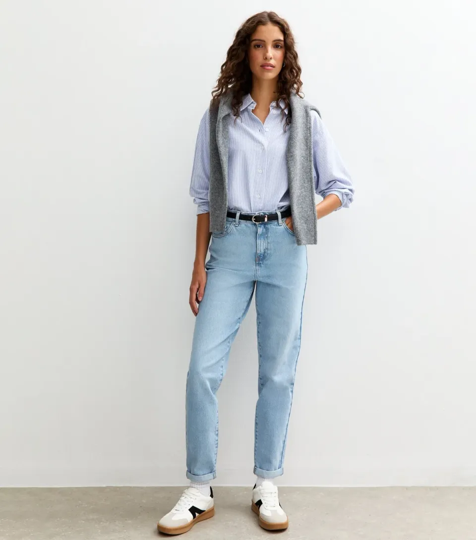 Women's Tall Blue Tori Mom Jeans