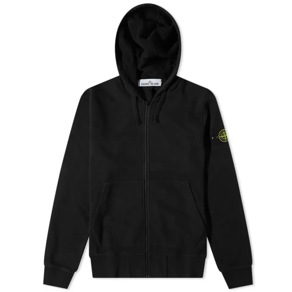 Brushed Cotton Full Zip Hoody