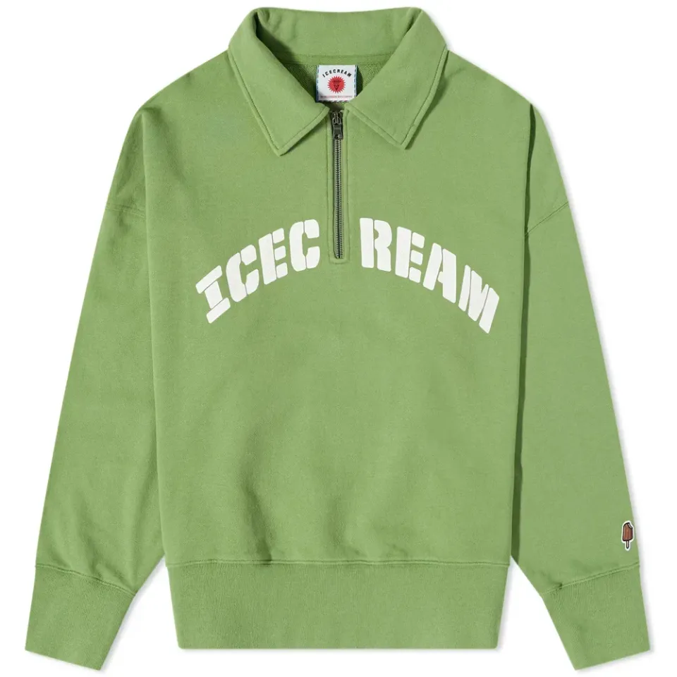 Logo Quarter Zip Sweat