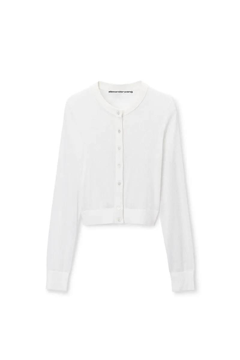 Crystal Cropped Cardigan