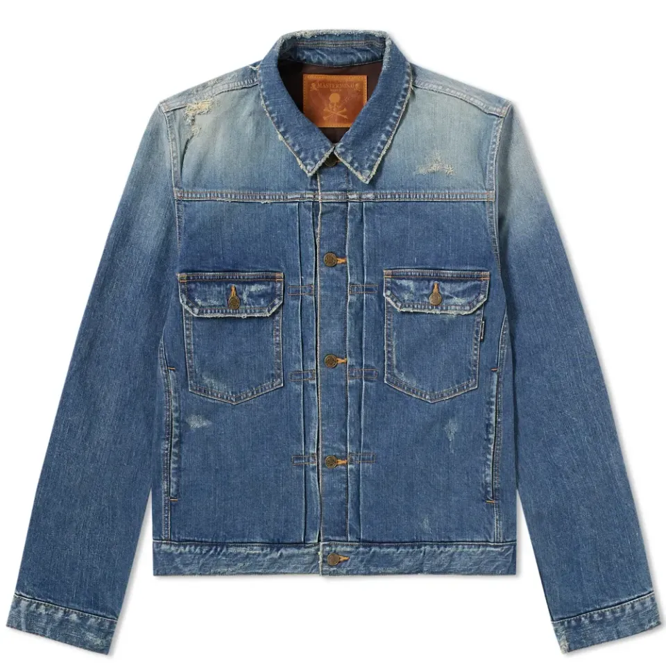 Destroyed Denim Jacket