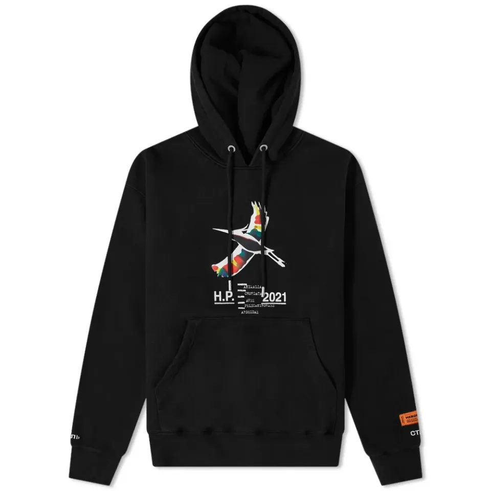 Heron Rainbow Hoodie