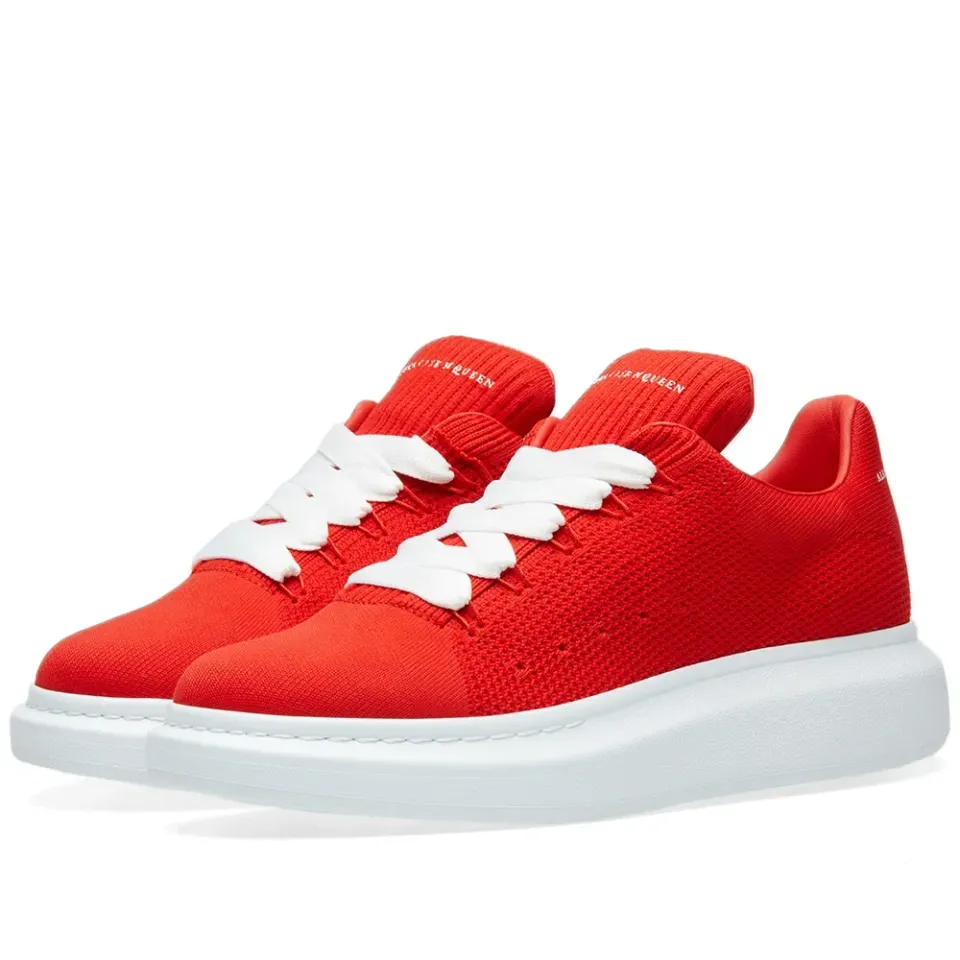 Wedge Sole Knit Sneaker