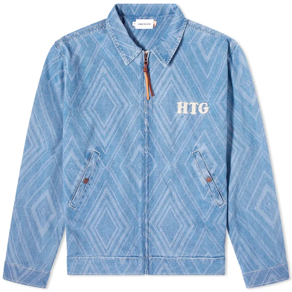 Diamond Denim Zork Jacket