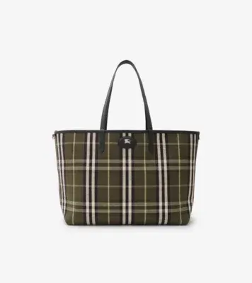 Medium Reversible Bloomsbury Tote​ in Thicket green/slate grey