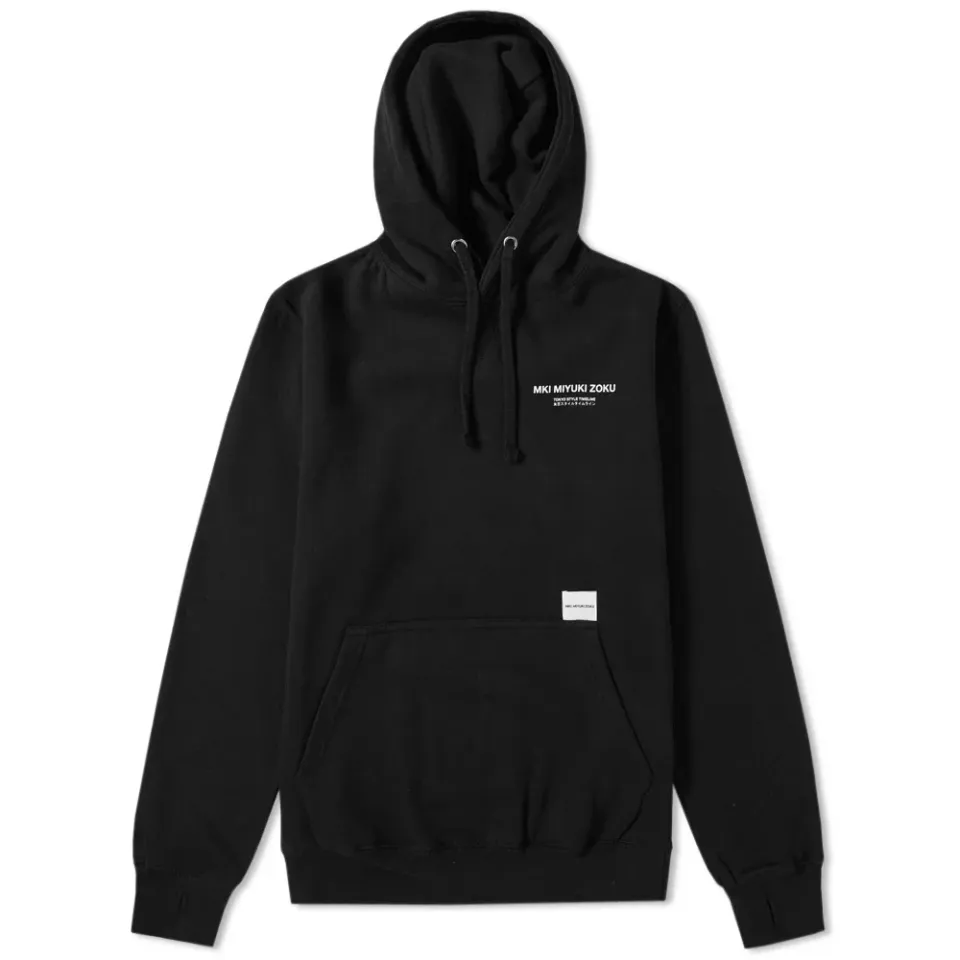 List Print Hoody