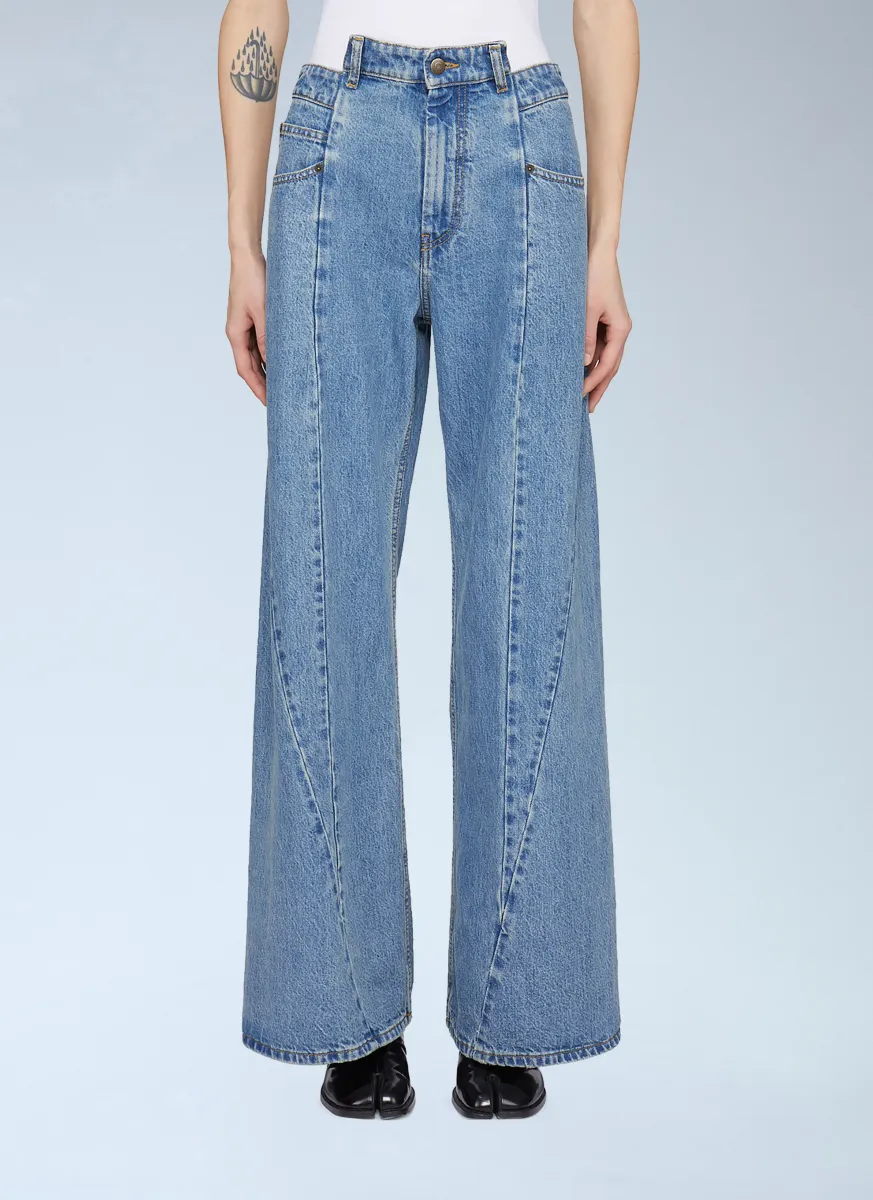 Wide-Leg Jeans