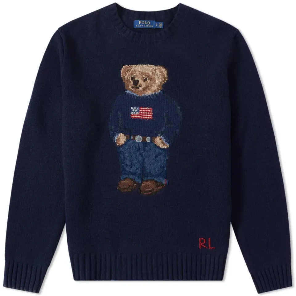Bear Isle Crew Knit