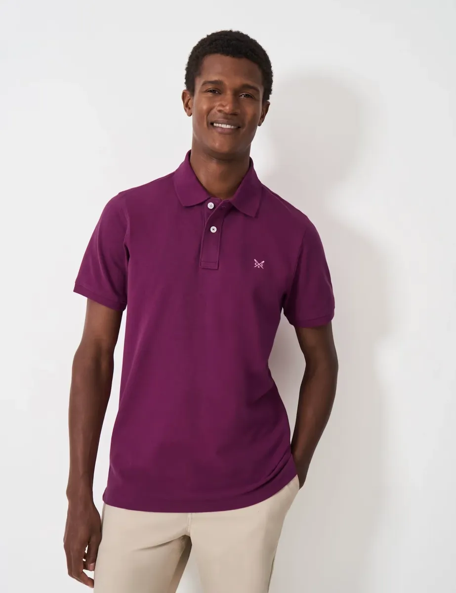 Pure Cotton Pique Polo Shirt