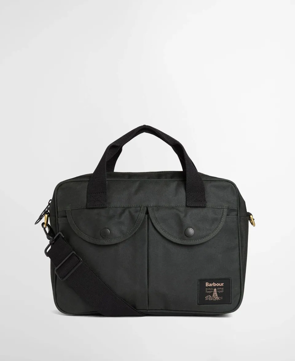 Field Waxed Laptop Bag