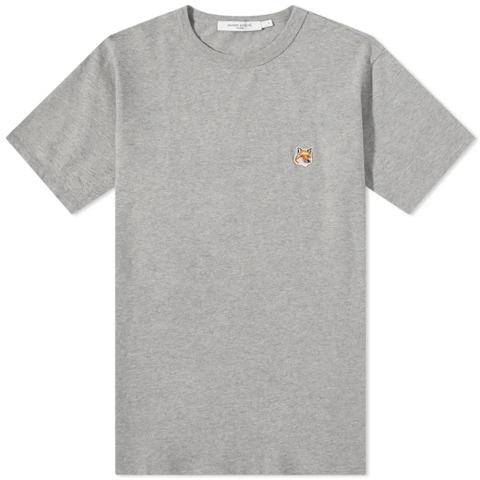 Maison Kitsuné Fox Head Patch T-Shirt