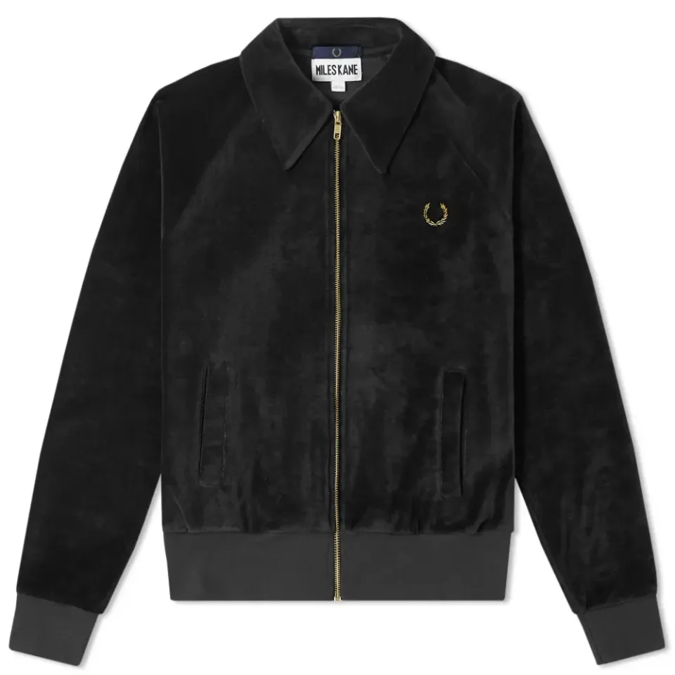 Fred Perry x Miles Kane Velour Track Jacket