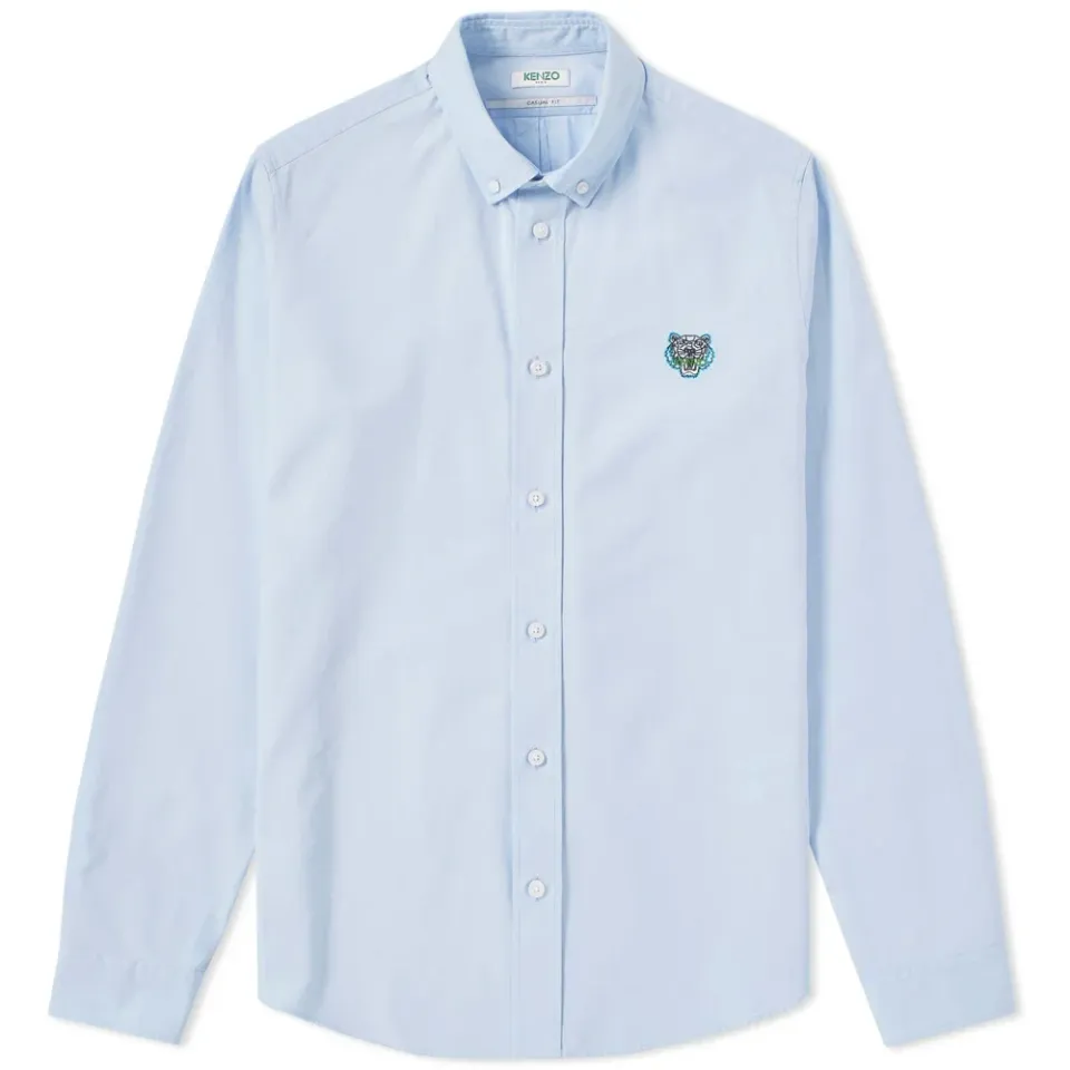 Button Down Tiger Twill Shirt