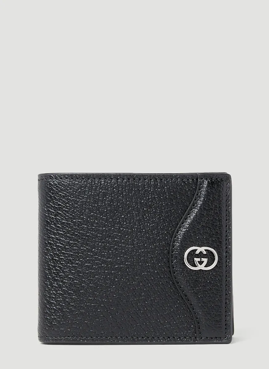 Interlocking G Scalloped Bifold Wallet