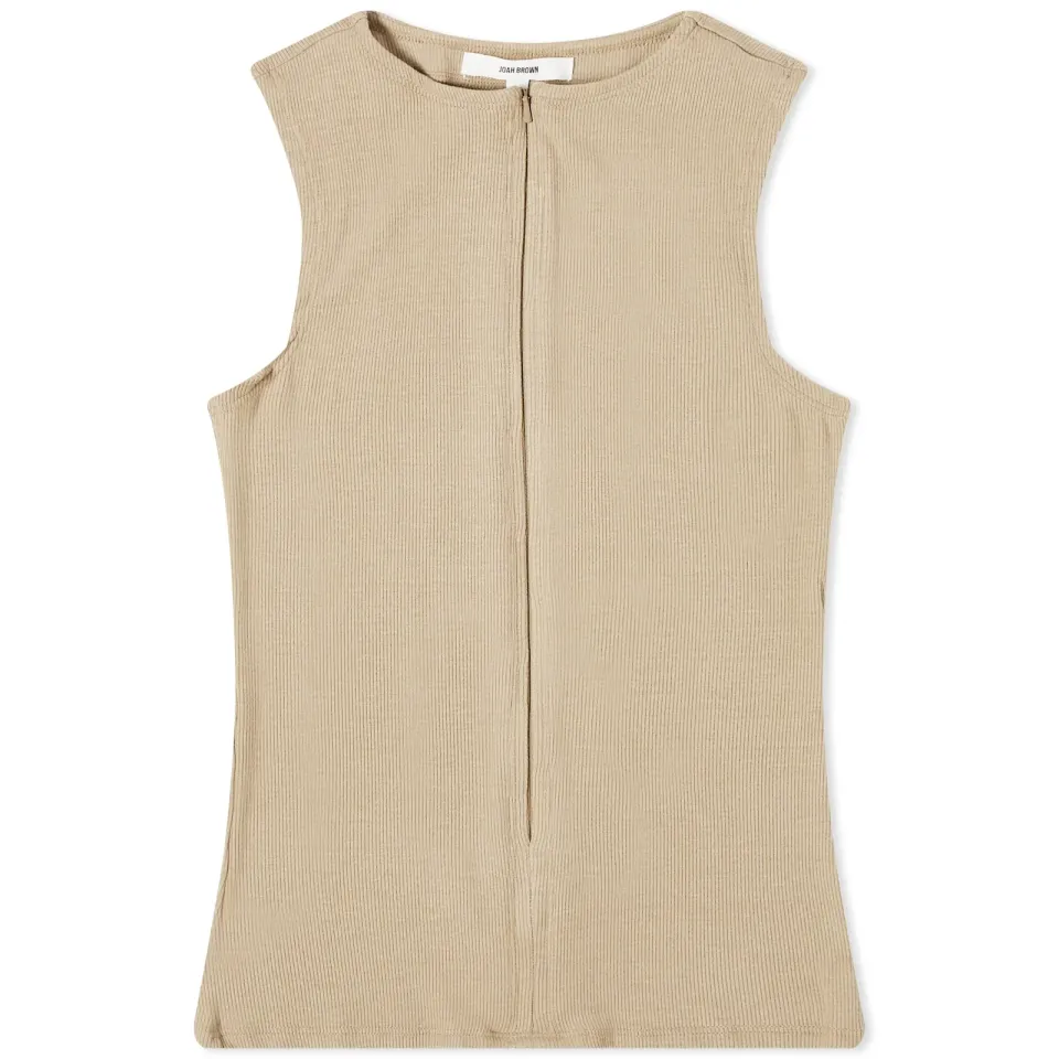 Invisible Zip Tank Top