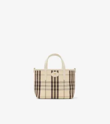 Mini Reversible Bloomsbury Tote​ in Soap beige/light beige