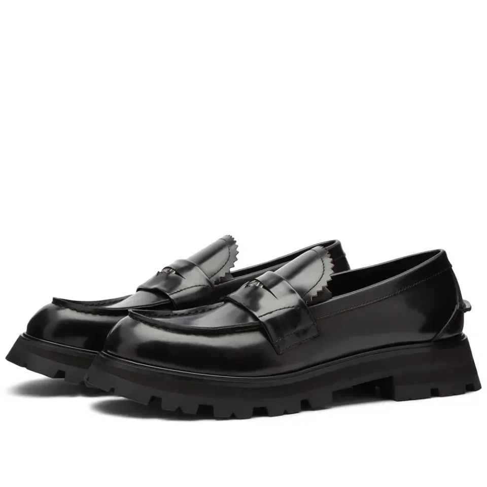 Leather Chunky Loafer